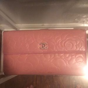 Purple Chanel wallet